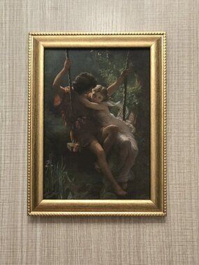 Pierre-Auguste Cot "Springtime" Art Reproduction Print